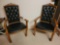 (2) Arm chairs