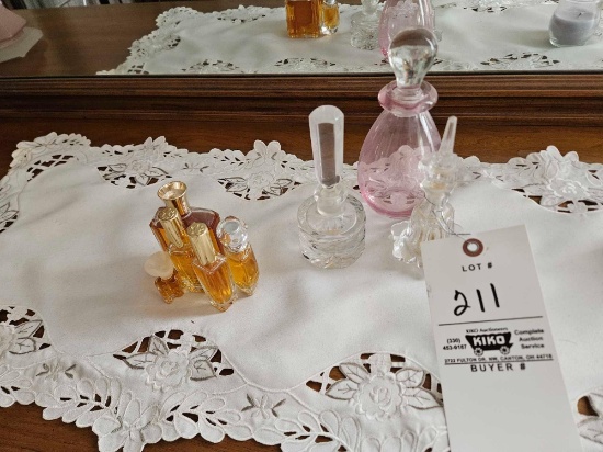 Perfume bottles, contemporary figurine