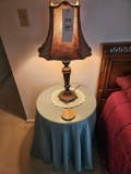 Table, lamp