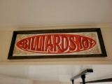 Coors mirror, Billiards sign
