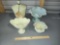 Fenton Glass Custard, Covered Jar, Vase