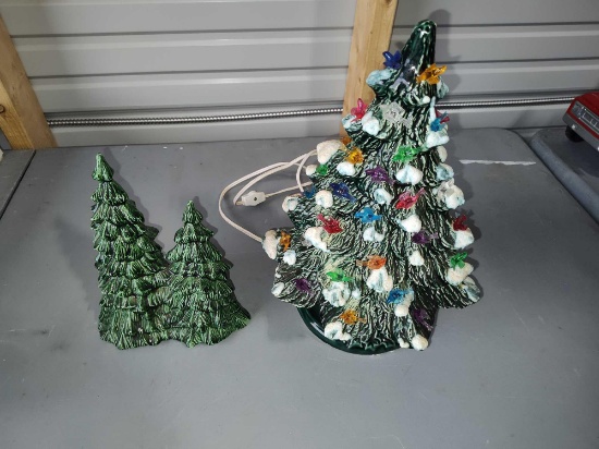 Vintage Ceramic Christmas Tree,