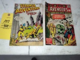 Vintage The Avengers and Strange Adventures Comic Books