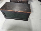 Vintage Wood Trunk Tool Box