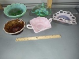 Fenton Glass & Other Candy Dishes