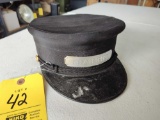 Vintage B&O Railroad Train Cap Hat Trainman