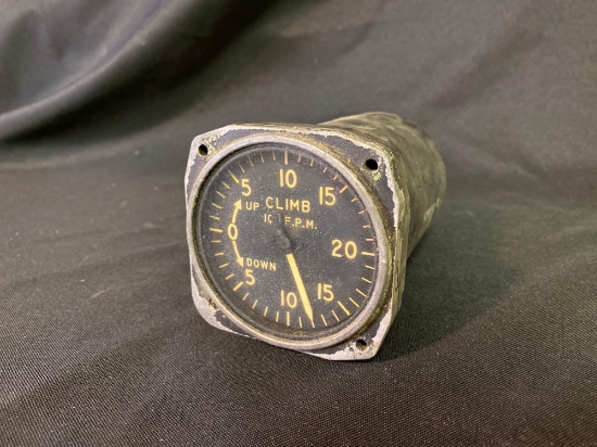 Early Aircraft Altitude Gauge