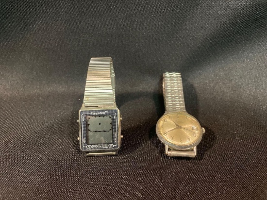 Elgin sportsman & CompuChron wrist watch