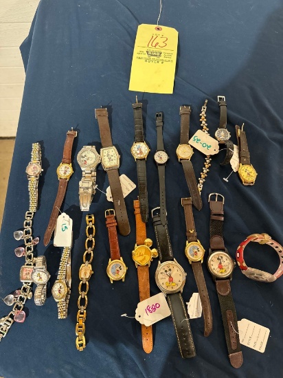 20 assorted Mickey watches