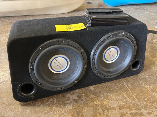 Jensen Amplifier and Gothic Subwoofers