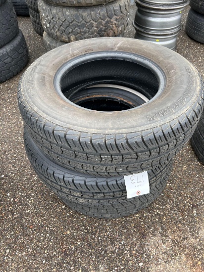 (3) BF Goodrich Tires P205/ 75 R14 95 S