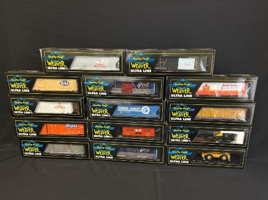 (14) Weaver Freight, Tank Cars, Caboose