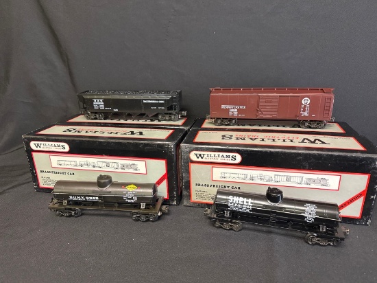 Williams Brass Freight cars (4)