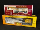 (2) K Line Crane Cars