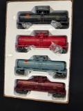 K Line Classic 4 Pac Great Western Tank Cars