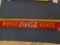 Vintage Coca Cola French Canadian Buvez Glace Porcelain Sign Door Push Bar Store