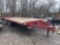 2016 Moritz 18ft x 8ft Equipment Trailer