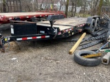 2021 Behnke 18 Ft Tilt Equipment Trailer