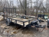 2021 Novae 12ft Landscape Trailer