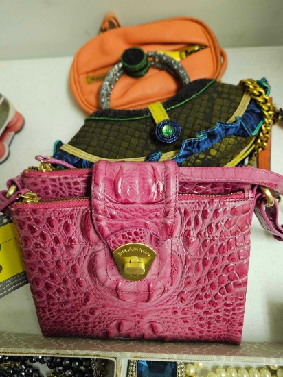 Small purses, including Brahmin, bid x 3