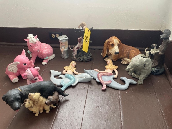 Assorted Animal Statues