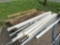 Fence Post and PVC Pipes