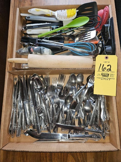 Stainless Flatware and Kitchen Items