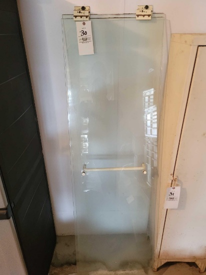 Pair of Glass Shower Doors