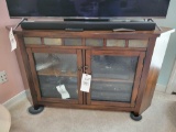 Corner Cabinet TV stand (Contents not included)