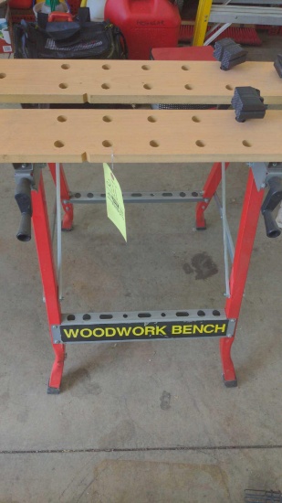 Collapsible Woodwork bench