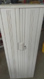Rubbermaid Plastic locking Storage Cabinet