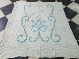 Vintage chenille bedspread