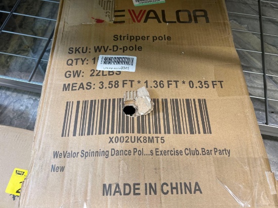 WeValor Spinning Dance Pole