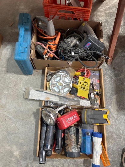 Tools- Flashlights- assorted items