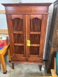 Early wooden cabinet
