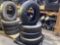 Tires; (4) 10R22.5 misc drives
