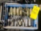 1 lot Hydraulic male & female quick connectors with other hydraulic couplers.