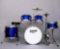 Jamm Jr 5 pc Metallic Blue Drum set. NIB
