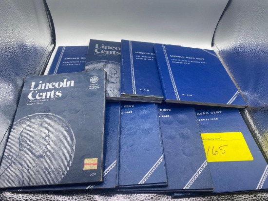 Lincoln Head Cent Partial book grouping
