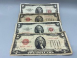$2 Red Seal United States Notes (4)