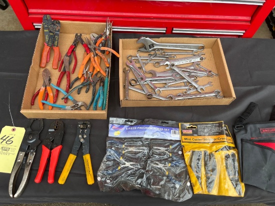 wrenches and pliers sets