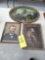 Washington Reverse Painting, General Grant Print, Odd Fellows Picture