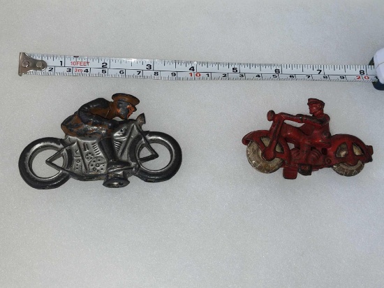 2 Early Cast Iron Motorcycles