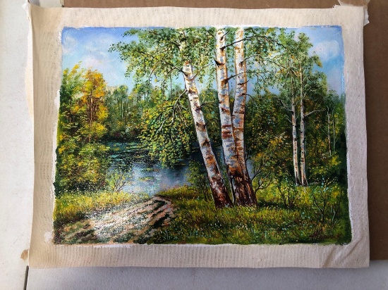 Nikolay 9X12 inch oil on canvas