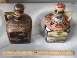 Nippon Porcelain Hand Painted Decanters