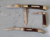 Pocket Knives Winchester, Remington, Parker Cut