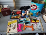 Mickey Mouse Watches Items, Lunch Box, Trash Can