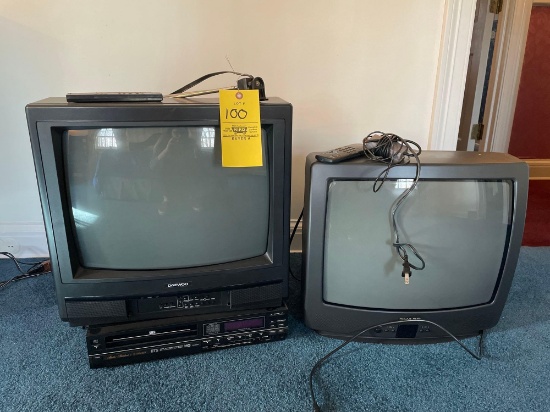 Daewoo TV, Sharp TV, VHS Player
