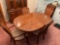 Broyhill Table (6) Chairs, (2) Extra Leaves, Server and 2pc Lighted China Cabinet