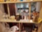 Contents of Shelf - Candles, Angel Figurines, & Candlesticks